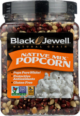 BLACK JEWELL: Popcorn Jar Native Mix, 28.35 oz