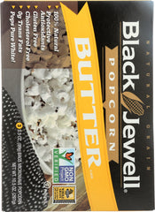 BLACK JEWELL: Premium Microwave Popcorn Butter 3 Bags, 10.5 oz