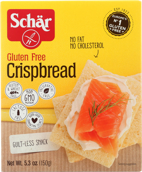 SCHAR: Crispbread Gluten Free, 5.3 oz