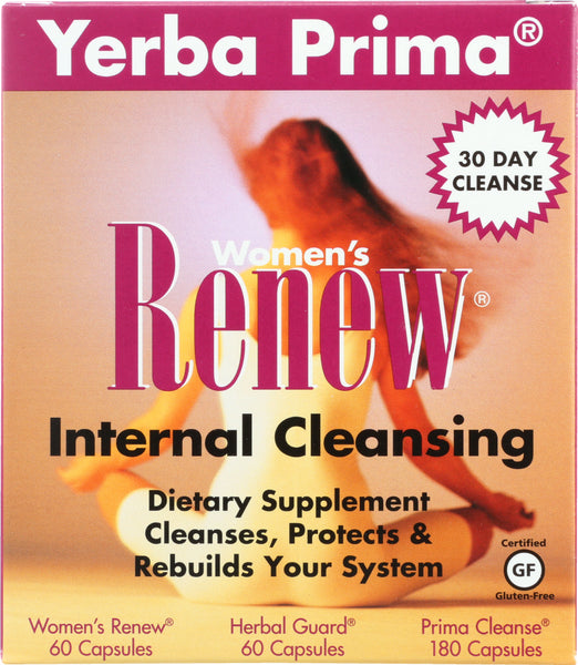 YERBA PRIMA: Women's Renew Internal Cleansing, 1 Kit