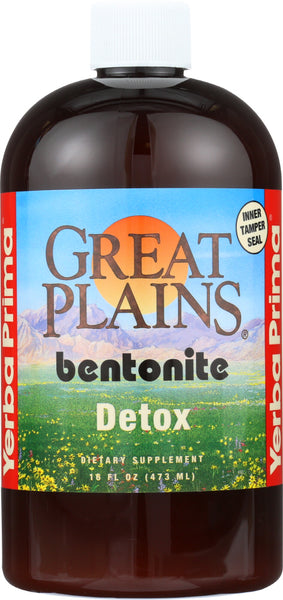 YERBA PRIMA: Great Plains Bentonite Detox, 16 oz