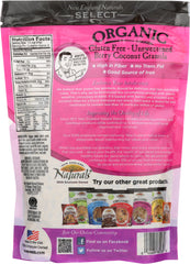 NEW ENGLAND NATURAL: Granola Gluten Free Unsweetened Berry Coconut, 12 oz