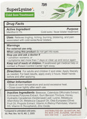 QUANTUM HEALTH: Super Lysine + Cold Sore Treatment, 0.25 oz