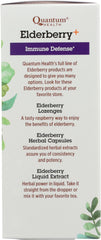 QUANTUM HEALTH: Elderberry Syrup Soothes & Quiets, 4 oz