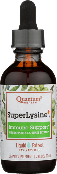 QUANTUM HEALTH: Super Lysine+ Liquid Extract, 2 oz