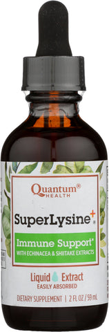 QUANTUM HEALTH: Super Lysine+ Liquid Extract, 2 oz