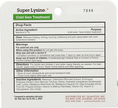 QUANTUM HEALTH: Super Lysine + Cold Sore Treatment, 0.75 oz