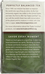 CHOICE ORGANIC TEAS: Premium Japanese Green Tea 16 Tea Bags, 1.1 oz