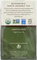 CHOICE ORGANIC TEAS: Premium Japanese Green Tea 16 Tea Bags, 1.1 oz