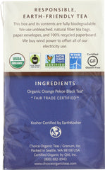 CHOICE TEA:  Organic Black Tea Classic Black, 16 oz