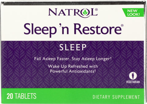 NATROL: Sleep 'n Restore, 20 Tablets
