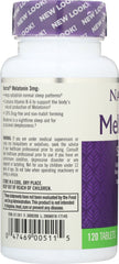 NATROL: Melatonin 3 mg, 120 Tablets