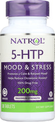 NATROL: 5-HTP 200 mg Time Release, 30 tb