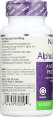 NATROL: Alpha Lipoic Acid 600 mg, 45 tb