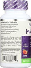 NATROL: Melatonin Fast Dissolve Tablets Strawberry 5 mg, 90 tablets