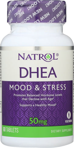 NATROL: DHEA 50 mg, 60 Tablets