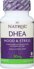 NATROL: DHEA 50 mg, 60 Tablets