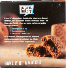NATURES BAKERY: Peach Apricot Whole Wheat Fig Bar, 12 oz