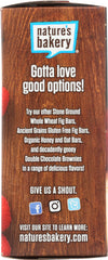 NATURE'S BAKERY: Stone Ground Whole Wheat Raspberry Fig Bar, 12 oz