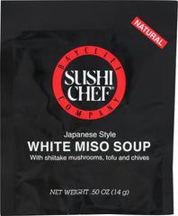 SUSHI CHEF: Japanese Style White Miso Soup, 0.5 oz