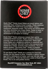 SUSHI CHEF: Panko Japanese Style Bread Flakes, 8 oz