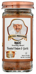 CHEF PAUL PRUDHOMME'S MAGIC SEASONING BLENDS:  Toasted Onion & Garlic, 2.1 oz