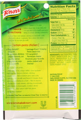 KNORR: Mix Sauce Pasta Creamy Pesto, 1.3