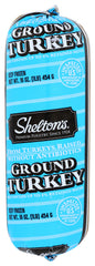 SHELTON'S: Free Range Ground Turkey, 16 Oz