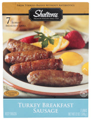 SHELTON'S POULTRY: Turkey Breakfast Sausage, 12 oz