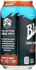 BLUE SKY: Cane Sugar Soda Cola 6-12oz, 72 oz