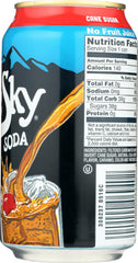 BLUE SKY: Cane Sugar Soda Dr Becker 6-12oz, 72 oz