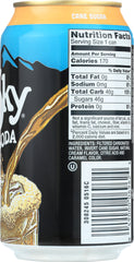 BLUE SKY: Cane Sugar Cream Soda 6-12oz, 72 oz