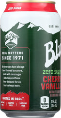 BLUE SKY: Zero Sugar Soda Cherry Vanilla 6-12oz, 72 oz