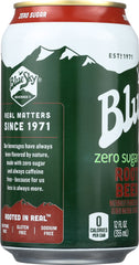 BLUE SKY: Zero Sugar Soda Root Beer 6-12oz, 72 oz