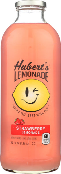 HUBERTS: Lemonade Strawberry, 40 oz