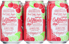 HANSEN: Cane Soda Cherry Lime 6-12oz, 72 oz