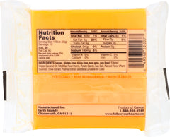 FOLLOW YOUR HEART: American Style Cheese Alternative Slices, 7 oz