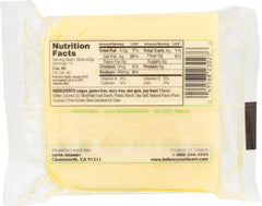 FOLLOW YOUR HEART: Mozzarella Style Cheese Alternative Slices, 7 oz