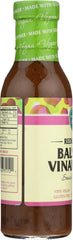 FOLLOW YOUR HEART: Balsamic Vinaigrette Dressing Reduced Fat, 12 oz