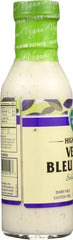 FOLLOW YOUR HEART: High Omega Vegan Bleu Cheese Salad Dressing, 12 oz