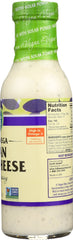 FOLLOW YOUR HEART: High Omega Vegan Bleu Cheese Salad Dressing, 12 oz