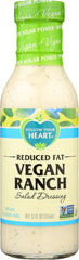 FOLLOW YOUR HEART: Reduced Fat Vegan Ranch Salad Dressing, 12 oz