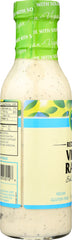 FOLLOW YOUR HEART: Reduced Fat Vegan Ranch Salad Dressing, 12 oz