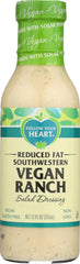 FOLLOW YOUR HEART: Reduced Fat Southwestern Vegan Ranch, 12 oz