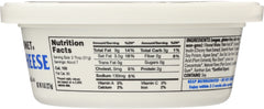FOLLOW YOUR HEART: Organic Vegan Gourmet Cream Cheese, 8 oz