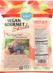 FOLLOW YOUR HEART: Fiesta Blend Cheddar & Pepper Jack Cheese Shreds, 8 oz