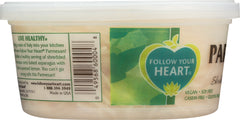 FOLLOW YOUR HEART: Cheese Parmesan Shredded Vegan, 4 oz