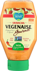 FOLLOW YOUR HEART: Sriracha Vegenaise Gourmet, 18 oz