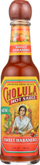 CHOLULA: Sweet Habanero Hot Sauce, 5 oz