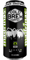 MADRINAS COFFEE: Organic Cold Brew Black Coffee, 15 fl oz